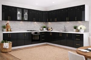 Bucatarie din Mdf lucios Gia 3.2 x 3.5m