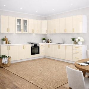 Bucatarie din Mdf lucios Gia 3.2 x 3.5m