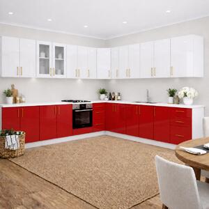 Bucatarie din Mdf lucios Gia 3.2 x 3.5m