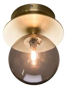 Globen Lighting - Art Deco Plafonieră/Aplică de Perete IP44 Smoke