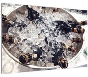 Tablou -șampanie la gheață (90x60 cm)