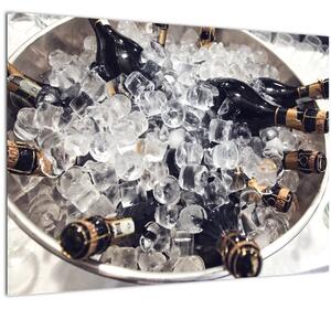 Tablou -șampanie la gheață (70x50 cm)