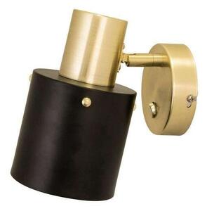 Globen Lighting - Clark 1 Aplică de Perete Black/Brass Globen Lighting