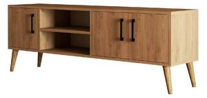 Comoda TV EXXEN, stejar, PAL, 150x34x52 cm