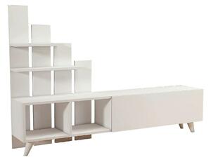 Comoda TV 505CRL1909, alb, PAL, 160x33x115 cm