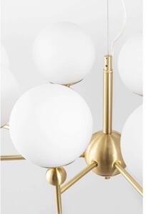 Globen Lighting - Astrid 85 Lustră Pendul Brushed Brass/White