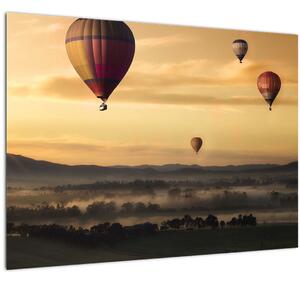 Tablou cu baloane zburând (70x50 cm)