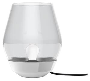 New Works - Bowl Lampă de Masă Stainless Steel/Smoke Glass