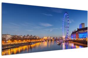 Tablou London Eye (120x50 cm)