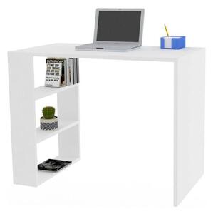 Birou 835PUQ2836, alb, PAL melaminat, 90x50x70 cm