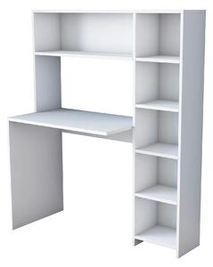 Birou HA104, alb, PAL melaminat, 80x40x75 cm