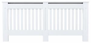 Masca pentru Calorifer PREMIUM XXL 182x82x21.5 cm, MDF Vopsit de 21 mm, Alb lucios