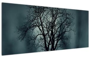 Tablou copaci în eclipsă (120x50 cm)