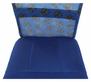 Scaun rotativ pentru copii Gofry (albastru). 1016086