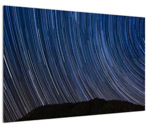 Tablou cu stele noaptea și cerul (90x60 cm)
