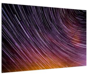 Tablou cu stele șterse pe cer (90x60 cm)