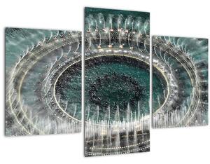 Tablou cu fântănă arteziană (90x60 cm)