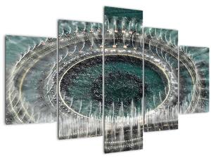 Tablou cu fântănă arteziană (150x105 cm)