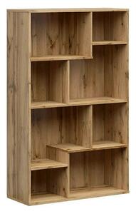 Biblioteca TETRIX, stejar wotan, PAL melaminat, 88x34x140 cm