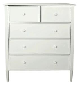 Comoda TEANA, alb, 80x40x95 cm