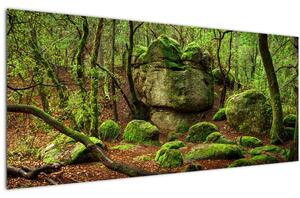 Tablou cu pădurea fermecată (120x50 cm)