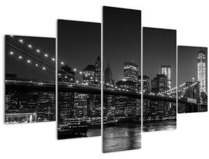 Tablou cu podul Brooklin în New York (150x105 cm)