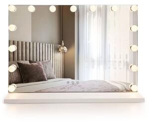 Oglindă LED HOLLYWOOD White 80x60