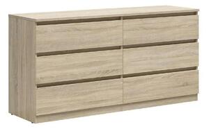 Comoda TETRIX, stejar sonoma, PAL, 150x45x76 cm