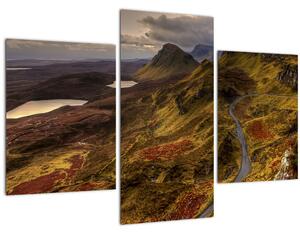 Tablou cu munții din Scoția (90x60 cm)