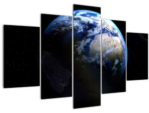 Tablou planetei Pământul (150x105 cm)
