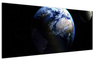 Tablou planetei Pământul (120x50 cm)