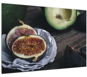 Tablou cu fistic și avocado (90x60 cm)