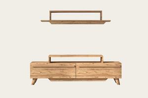 Mobilier living 505CRL1905, stejar, PAL melaminat, 2 piese