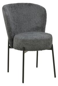 Scaun Bucatarie/Dining Hirmas Textil Gri Antracit