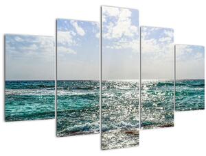 Tablou cu suprafața mării (150x105 cm)