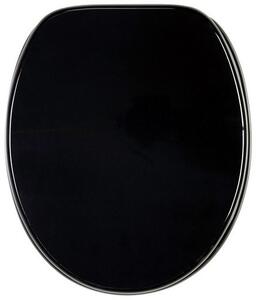 Capac de WC Sanilo Basic negru 37,7/47 cm