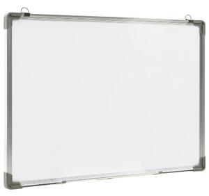 Tablă magnetică albă cu ștergere uscată 90x60 cm oțel