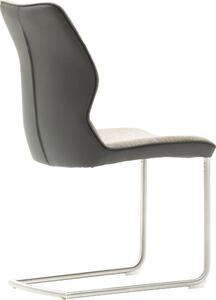 Set 2 scaune Orlando cappuccino stofa 46/63/93 cm