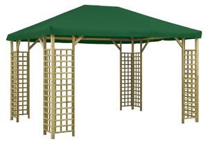 Pavilion, verde, 4 x 3 m (310033+47715)
