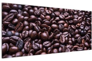 Tablou cu boabe de cafea (120x50 cm)
