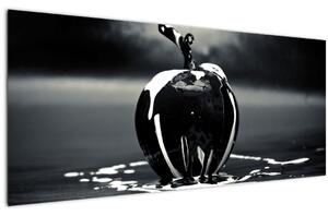 Tablou cu mărul negru (120x50 cm)