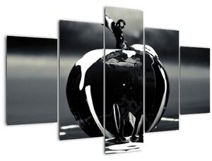 Tablou cu mărul negru (150x105 cm)