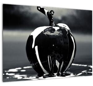 Tablou cu mărul negru (70x50 cm)