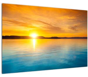 Tablou cu răsărit de soare (90x60 cm)