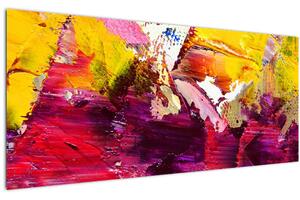 Tablou cu abstracție - pictura (120x50 cm)