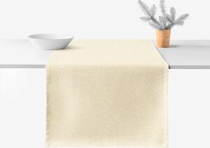 Goldea napron de masă exclusivă - auriu cu sclipici 35x140 cm