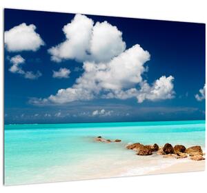 Tablou - Plaja tropică (70x50 cm)