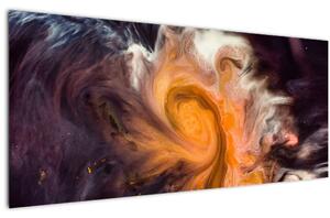 Tablou abstract - universul (120x50 cm)