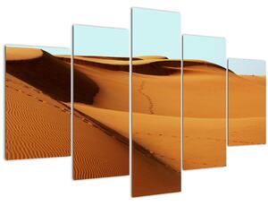 Tablou - Pași în deșert (150x105 cm)