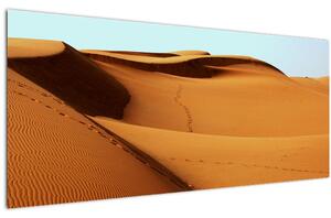 Tablou - Pași în deșert (120x50 cm)